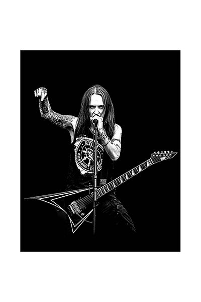 Z zepplin Copii de Bodom Alexi Laiho Patch mare pe spate