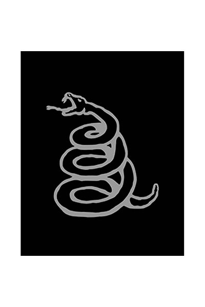Z zepplin Metallica Snake Logo Patch mare pe spate