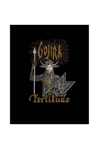 Z zepplin Gojira Fortitude Patch mare pentru spate