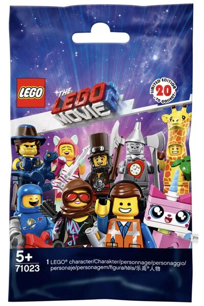 LEGO Movie 2 Minifigür Serisi 71023 Sürpriz Paket (1 Adet Minifigür Içerir)