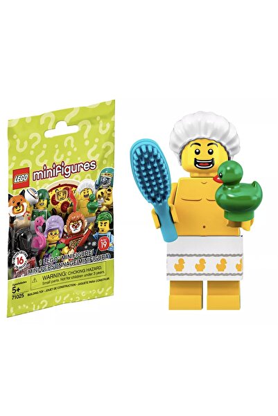 LEGO 71025 سلسلة مجسمات صغيرة 20 2 - مجسم صغير لرجل الاستحمام