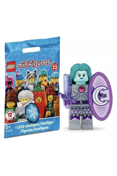 LEGO 71032 Minifigür Seri 22 - 7 - Night Protector Minifigür