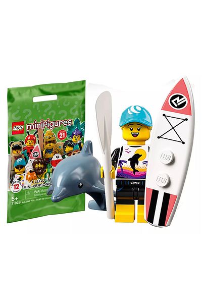 LEGO 71029 Minifigure Series 21 1 - Paddle Surfer Minifigure