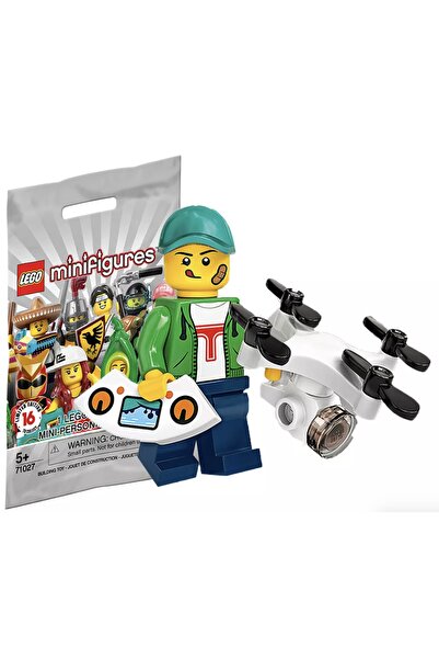 LEGO 71027 Minifigür Seri 20 16 - Drone Boy Minifigür