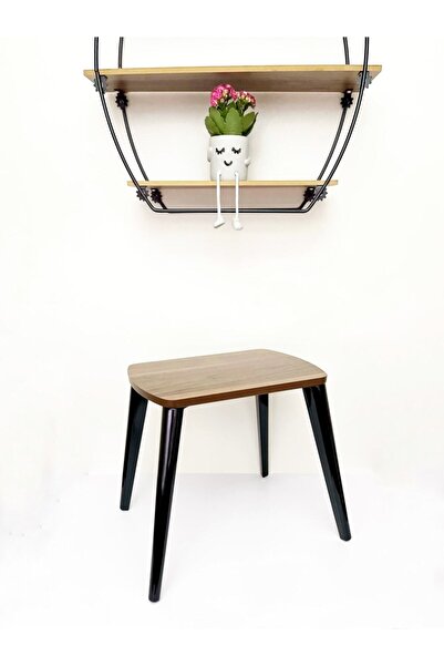 Atlas Shop Plastik Zigon Sehpa Ayağı 50cm Siyah (4adet)