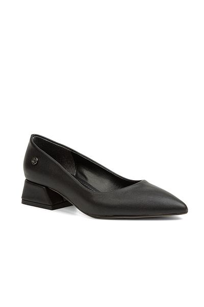 Pierre Cardin ®| Pc-52009-3478 Black Skin - Women's Heeled Shoes