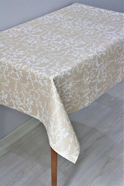 DedeEvTekstil مفرش طاولة من القماش الزيتي PVC قابل للمسح مع بطانة من الألياف ...