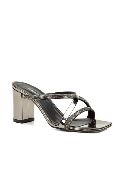 Pierre Cardin ® |   PC-52217-3478 Platinum - Γυναικεία παπούτσια με τακούνι