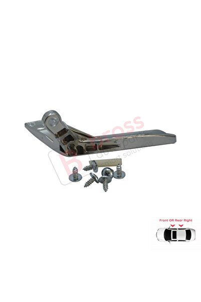 Bross Otomotiv Inner Door Opening Handle Right For Mercedes W2042047202763 Shiny