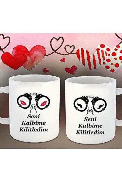 sıradışıhediyem أكواب Love Dear Couple (سيتم إرسال قطعتين)