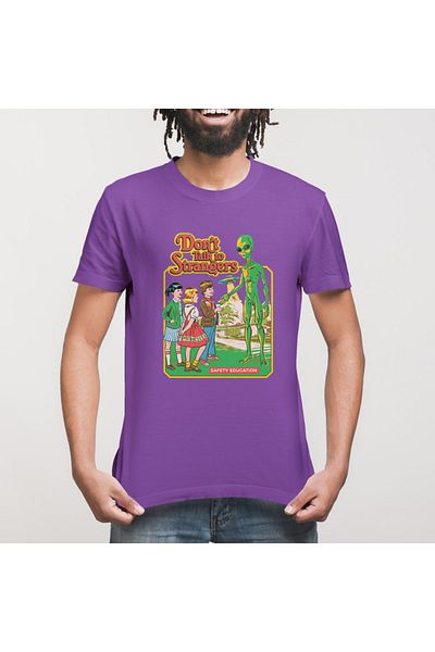 Built By Crazy Μην μιλάτε για τους ξένους Unisex T-shirt