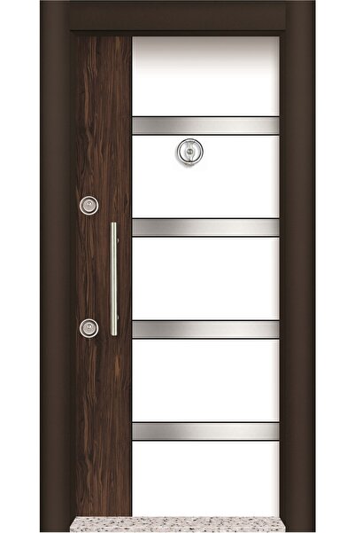 MONO ÇELİK KAPI SİSTEMLERİ Daire Giriş Kapısı, Çelik Kapı, Mn-1706 Sağ