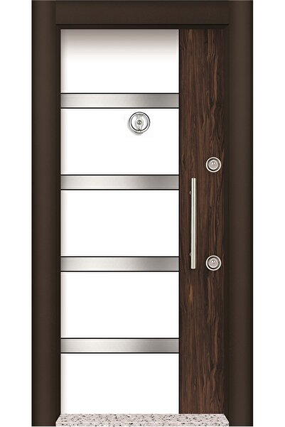 MONO ÇELİK KAPI SİSTEMLERİ Daire Giriş Kapısı, Çelik Kapı, Mn-1706 Sol