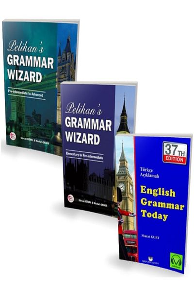 Pelikan Yayıncılık English Beginner Level Set of 3