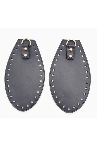 angel çanta aksesuar Μπλε Navy Blue Faux Leather Drop Model Τσάντα Πλαϊνό Μέρος Ανοιχτό Χρυσό Μεταλλικό