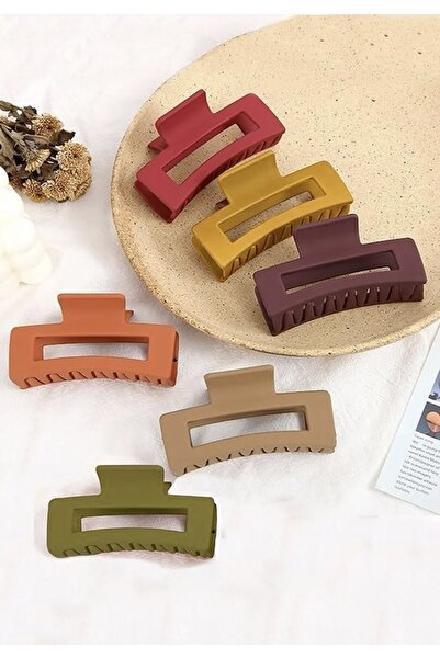 MAKSESUAR Ženski set od 6 šarenih velikih XL kopči sa zatvaračem