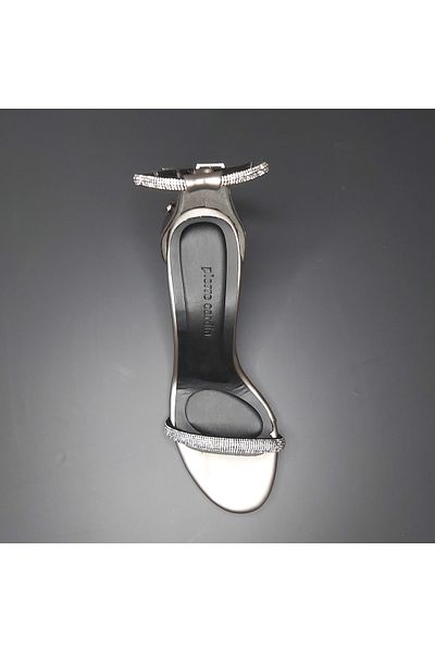 Pierre Cardin Pantofi cu toc gros cu o singură curea