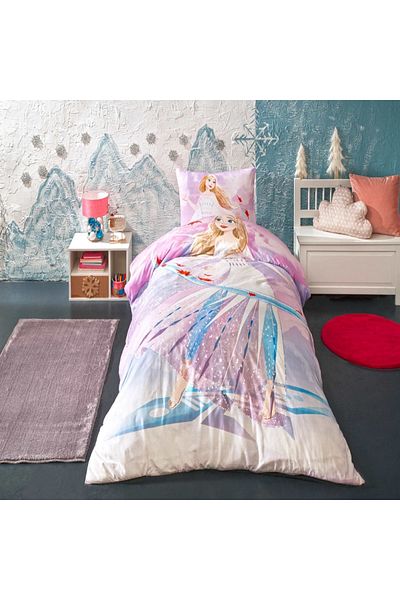 Taç Disney Frozen Breezy Double-Sided Duvet Cover Set