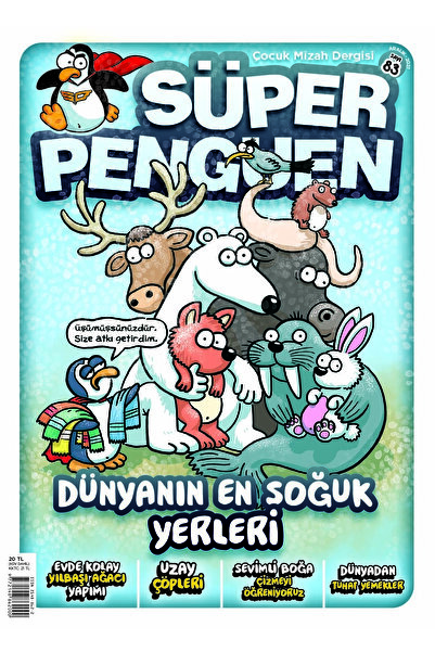 Süper Penguen Çocuk Mizah Dergisi 83. Sayı