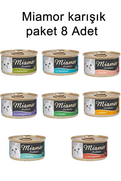 Miamor 85 Gr Karışık Paket 8 Adet
