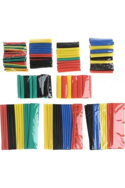 LEDONLİNE 34 Adet Telefon Sarj Kablo Tamir Kiti Isıyla Daralan Makaron