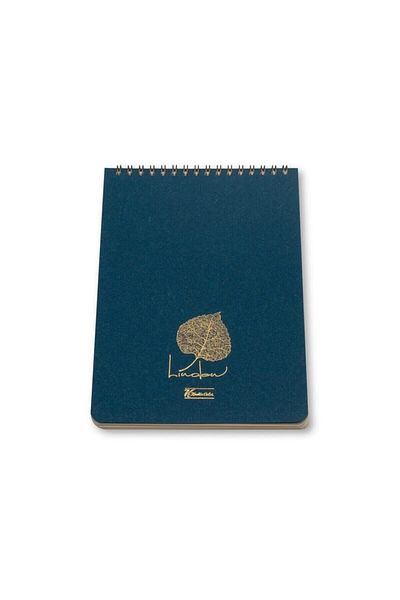 KESKİN COLOR A6 Checkered Linden Notepad - Navy Blue