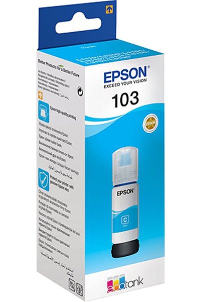 EPSON Cerneală ET103 albastră