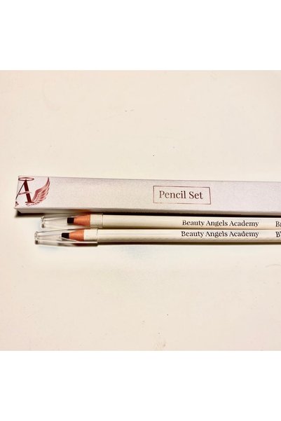 Beauty Angels String Design Pen - Permanent Makeup Marker Pen (black / 2 Pieces)