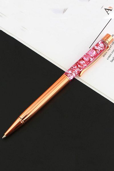 tusah Ballpoint Pen with Stone and Glitter