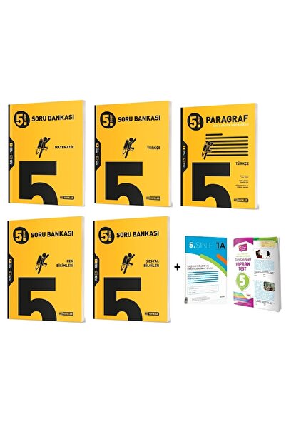 Hız Yayınları 5. Sınıf Matematik+türkçe+türkçe Paragraf+fen Bilimleri+sosyal ...
