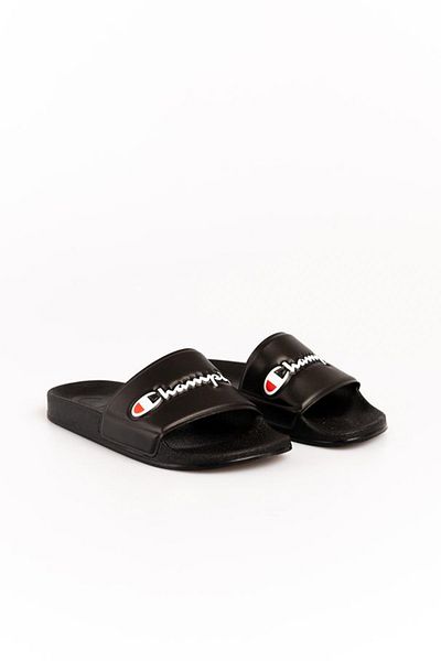 Champion Pantolette
 - Schwarz - Flacher Absatz