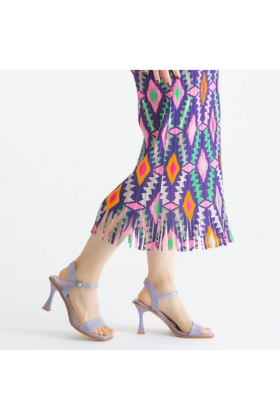 Tamer Tanca Women's Purple Evening Dress Sandals 792 1301 Byn Sndtl Y21