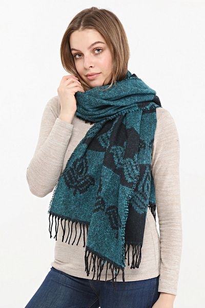 Ersperto Double Sided Stole Shoulder Shawl