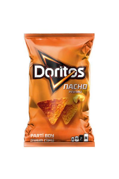 DORİTOS Nacho Cheese Corn Chips Party Size 169 g (8 Pieces)