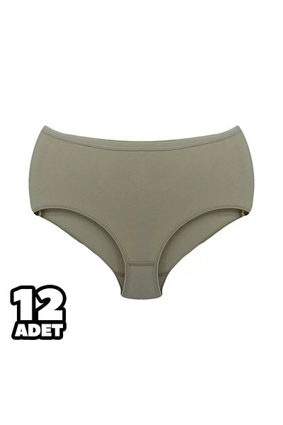 Dondeza 3058 Slip cu talie înaltă mărime XXL Pachet 12