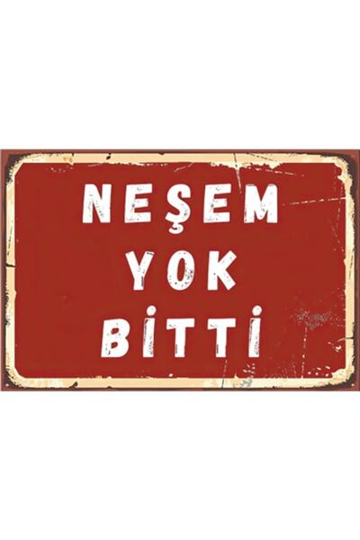 No Cheer Up Graffiti Retro Wooden Poster