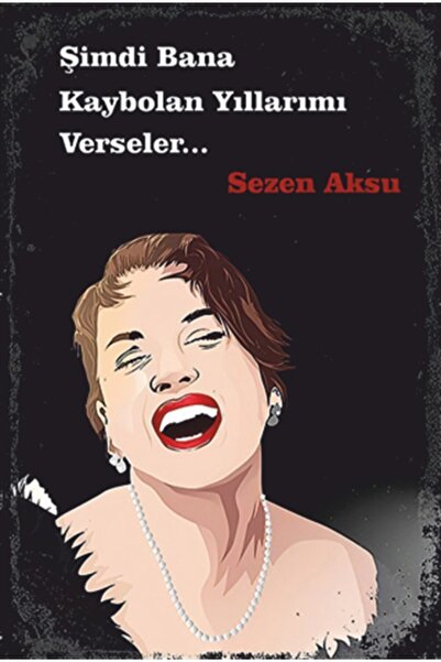 Hayat Poster Sezen Aksu Şimdi Bana Retro Ahşap Poster