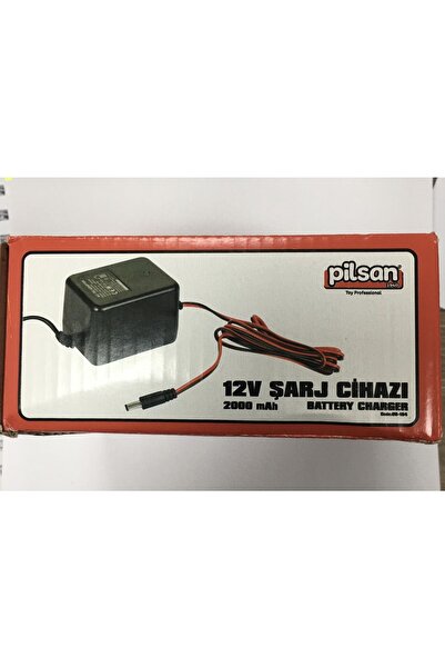 PİLSAN TOYS Pilsan 12 V 2 Ah Şarj Aleti Siyah Jaklı Trafolu