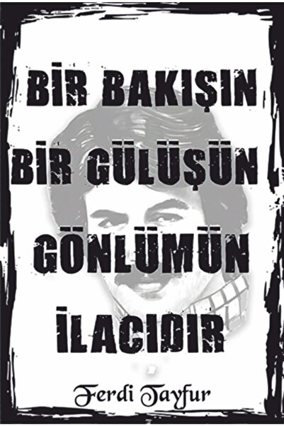 Hayat Poster Ferdi Tayfur Şarkısı Arabesk Retro Ahşap Poster