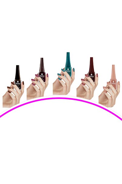 Deina 5 Adet Keratinli Besleyici Oje 14 Ml Set-10