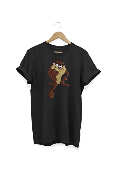 WİDİ Tasmanija Štampano crna T-shirt