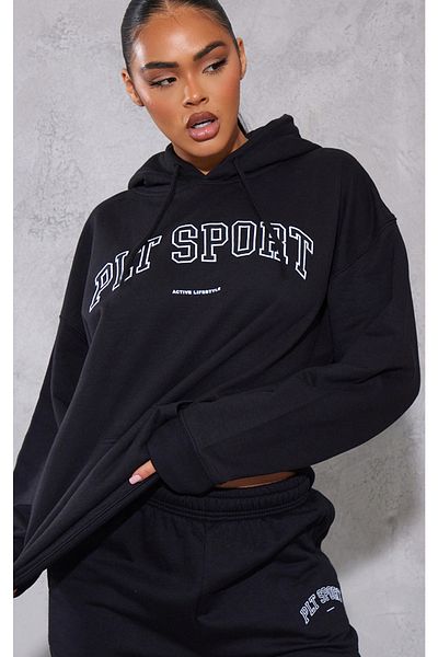 AFROGİYİM Γυναικεία Plt Sport Printed Oversize Σετ φόρμας