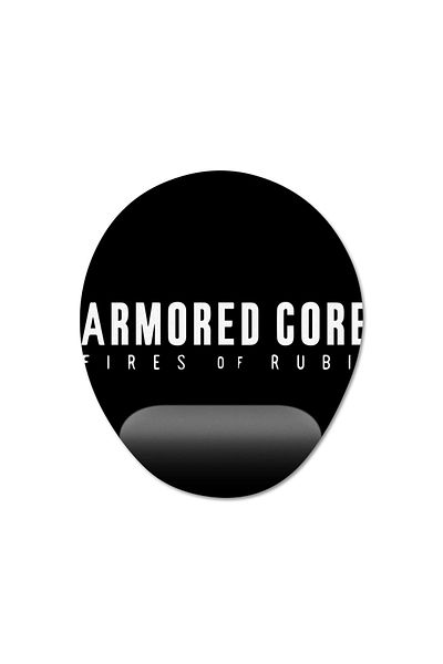 Pixxa Armored Core VI: نموذج لوحة الماوس المدعومة للمعصم من Rubicon - 1 بيضاوي