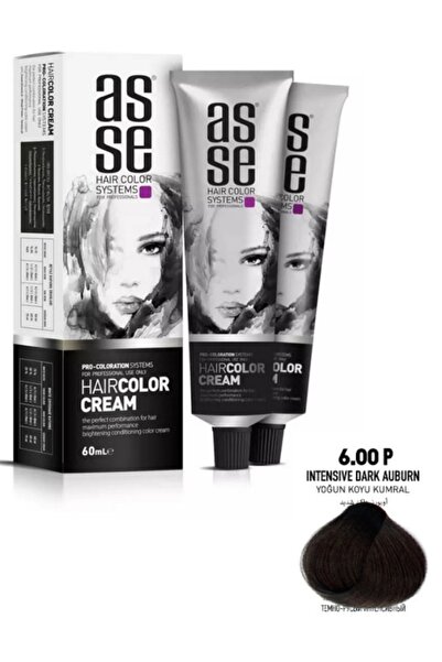 asse Hair Color Systems Saç Boyası 60 Ml. -6.00 P Yoğun Koyu Kumral