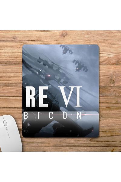 Pixxa Armored Core VI: Fires Of Rubicon Mousepad مع نموذج دعم المعصم - 2