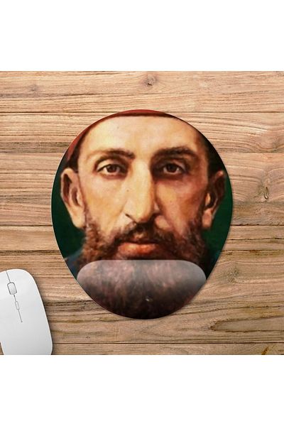 Pixxa السلطان الأول.نموذج لوحة ماوس دعم المعصم عبد الحميد هان - 1 بيضاوي