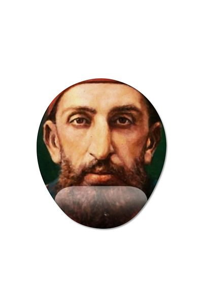Pixxa السلطان الأول.نموذج لوحة ماوس دعم المعصم عبد الحميد هان - 1 بيضاوي