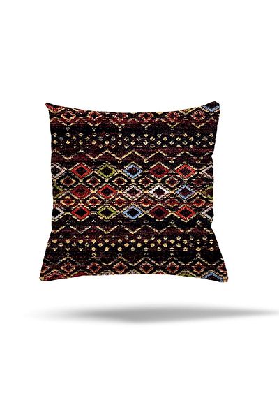 EKO Ethnic Patchwork Μοτίβο λουλουδιών Κρυφή θήκη μαξιλαριού με φερμουάρ