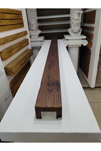 ANKARA KARTONPİYER Ahşap Görünümlü Strafor 9x5 Cm Ceviz Renkli (1 Metre)