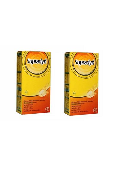 Supradyn 30 Effervescent Tablets Containing 2 Coenzyme Q10